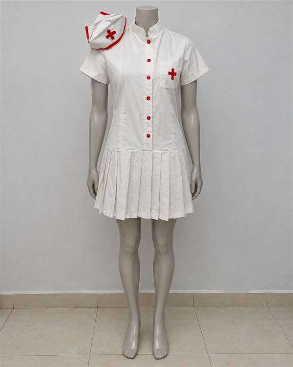 Enfermera (vestido con botones)