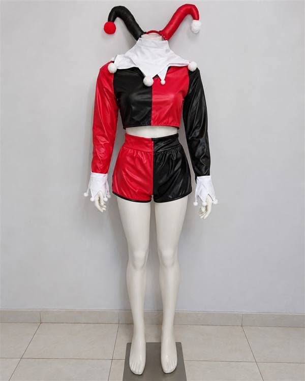 Harley Quinn / Arlequín (rojo y negro)