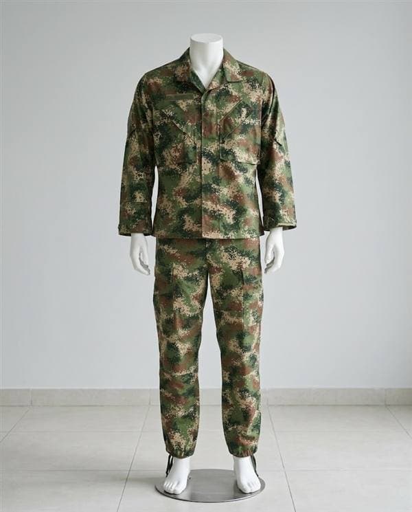 Militar camuflado (tela tipo Ejército)
