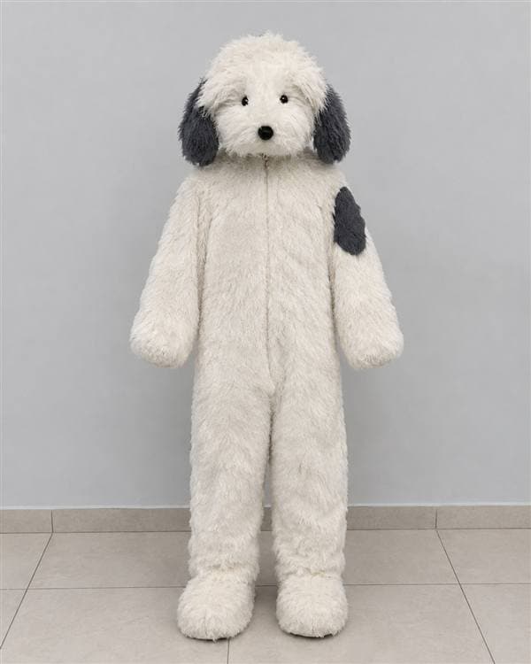 Perro americano (peludo blanco)